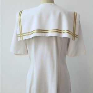 Leslie Fay Dresses - Vintage Nautical Dress Leslie Fay Dresses - Vintage Nautical Dress
